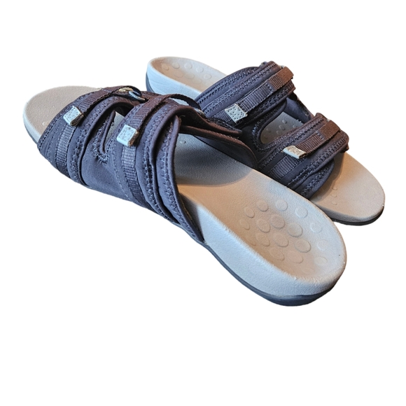 VIONIC Size 7 Sarah Blue Orthotic Adjustable Women's Sandals - Picture 4 of 7